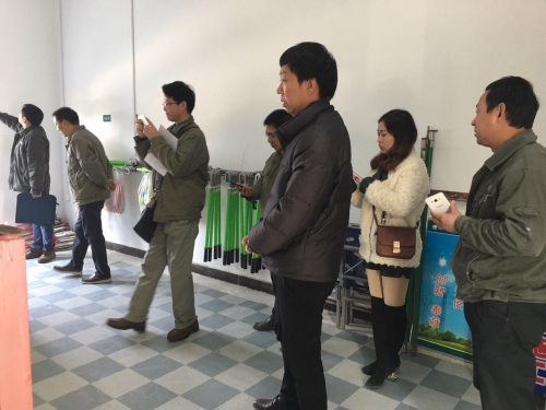 南漳供电公司领导莅临现场指导施工及安全工具器管理工作