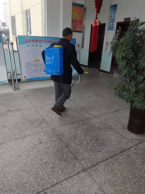 防疫工作不松懈，坚持日常消毒